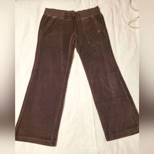 Nike Y2K velour velvet low rise flare